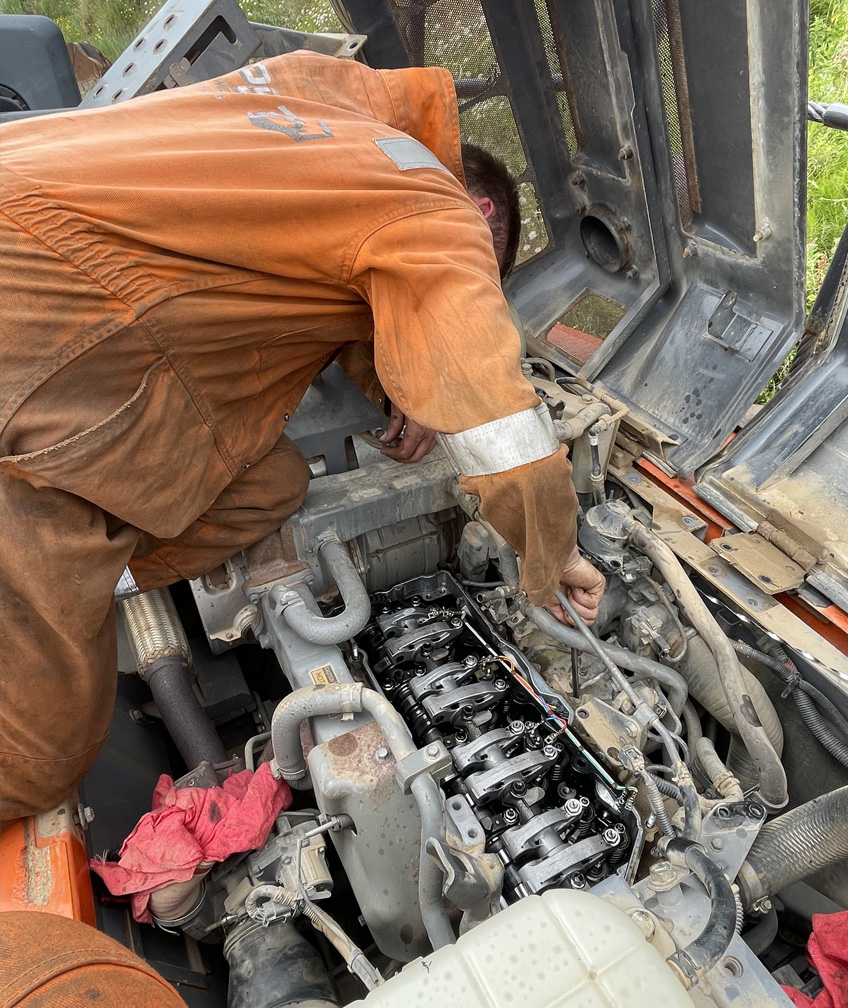 On site servicing and repairs