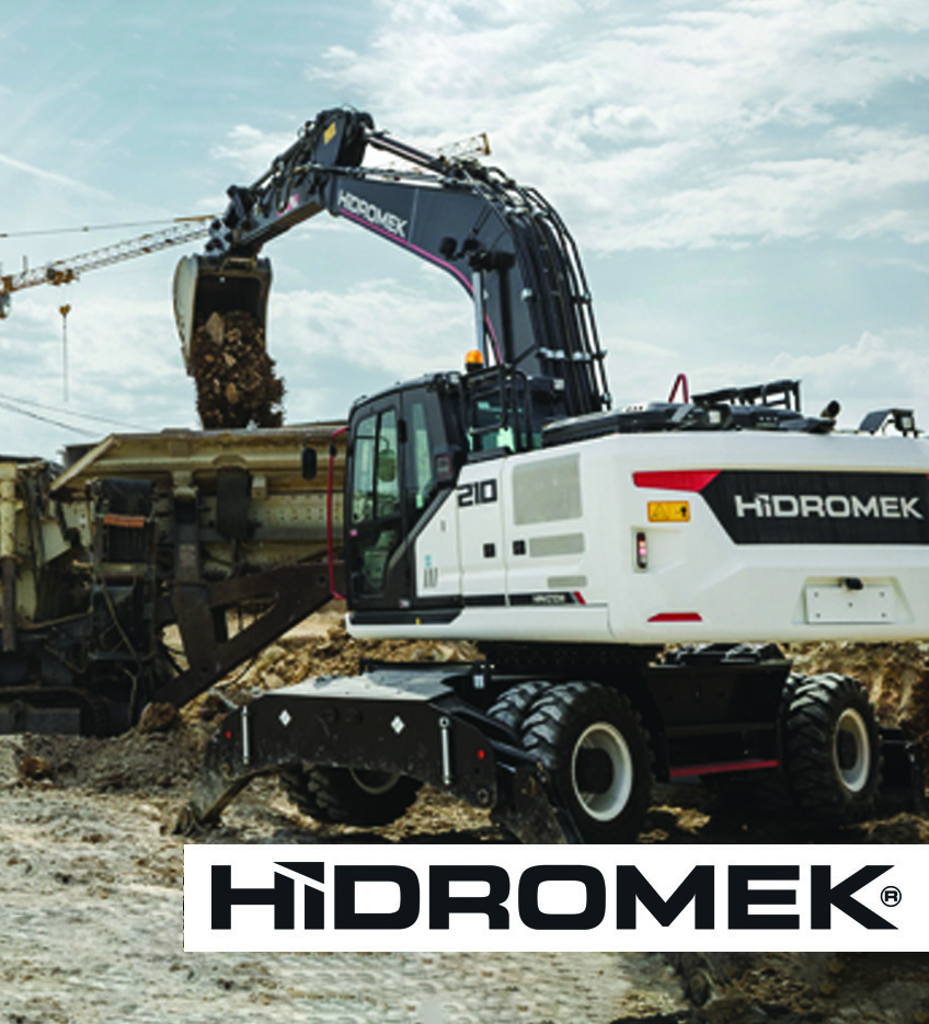 Official UK dealers for Hidromek Wheeled Excavators
